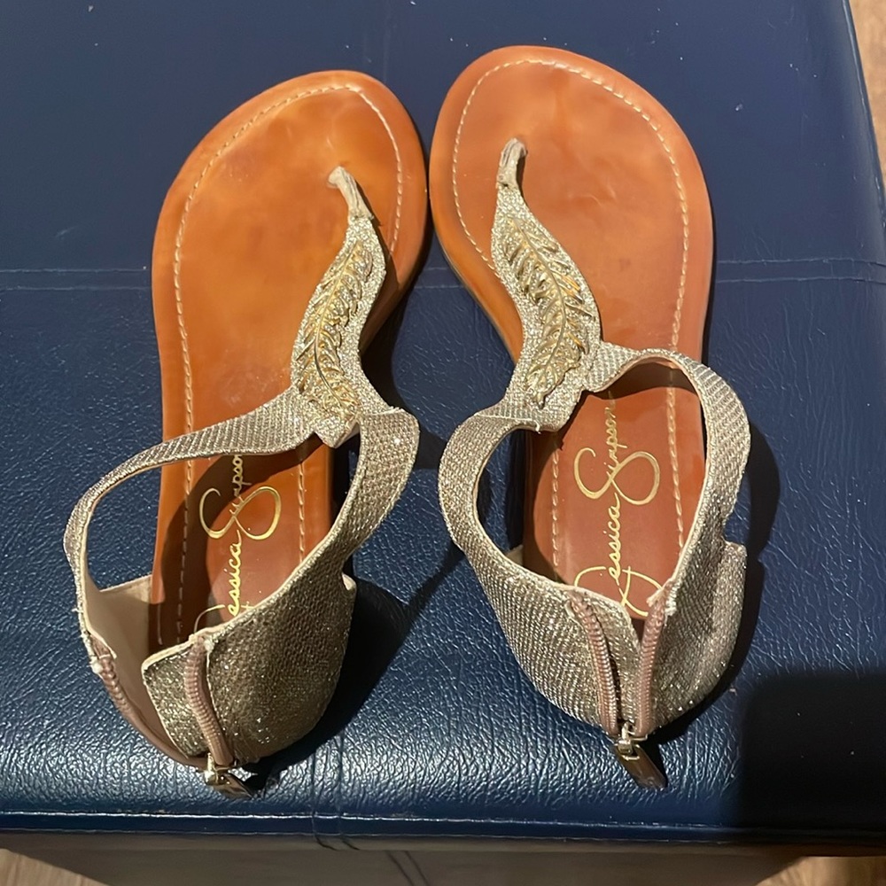 Sparkly sandals - size 8.5
